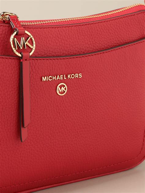 michael kors red crossbody bag|michael kors red shoulder bag.